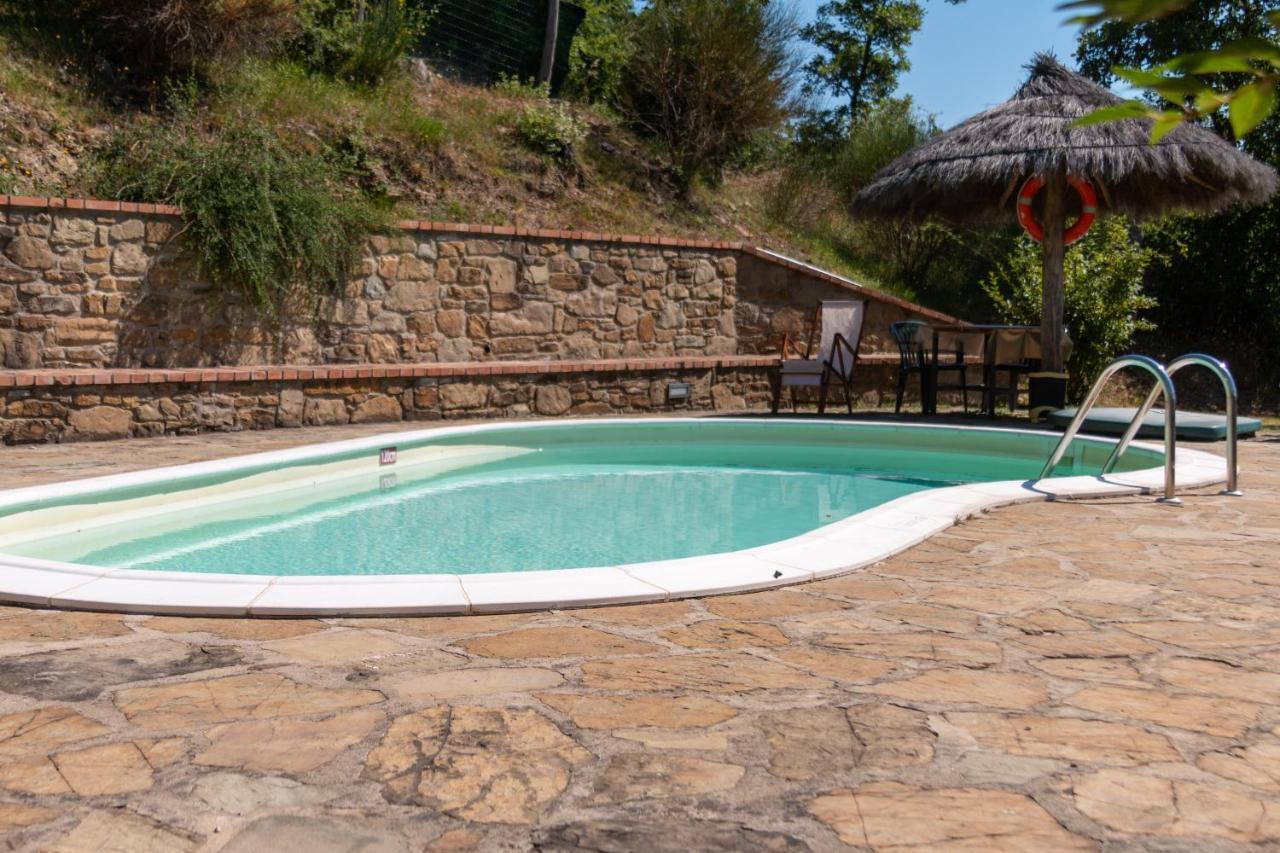 Agriturismo Con Piscina In Toscana, Tribbiano Arezzo Dış mekan fotoğraf